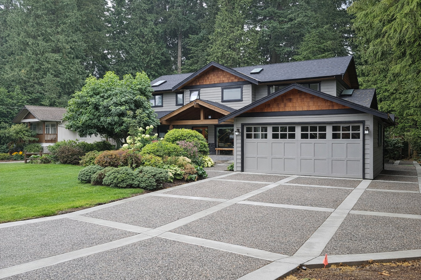 Concrete driveway building in Corte Madera, CA