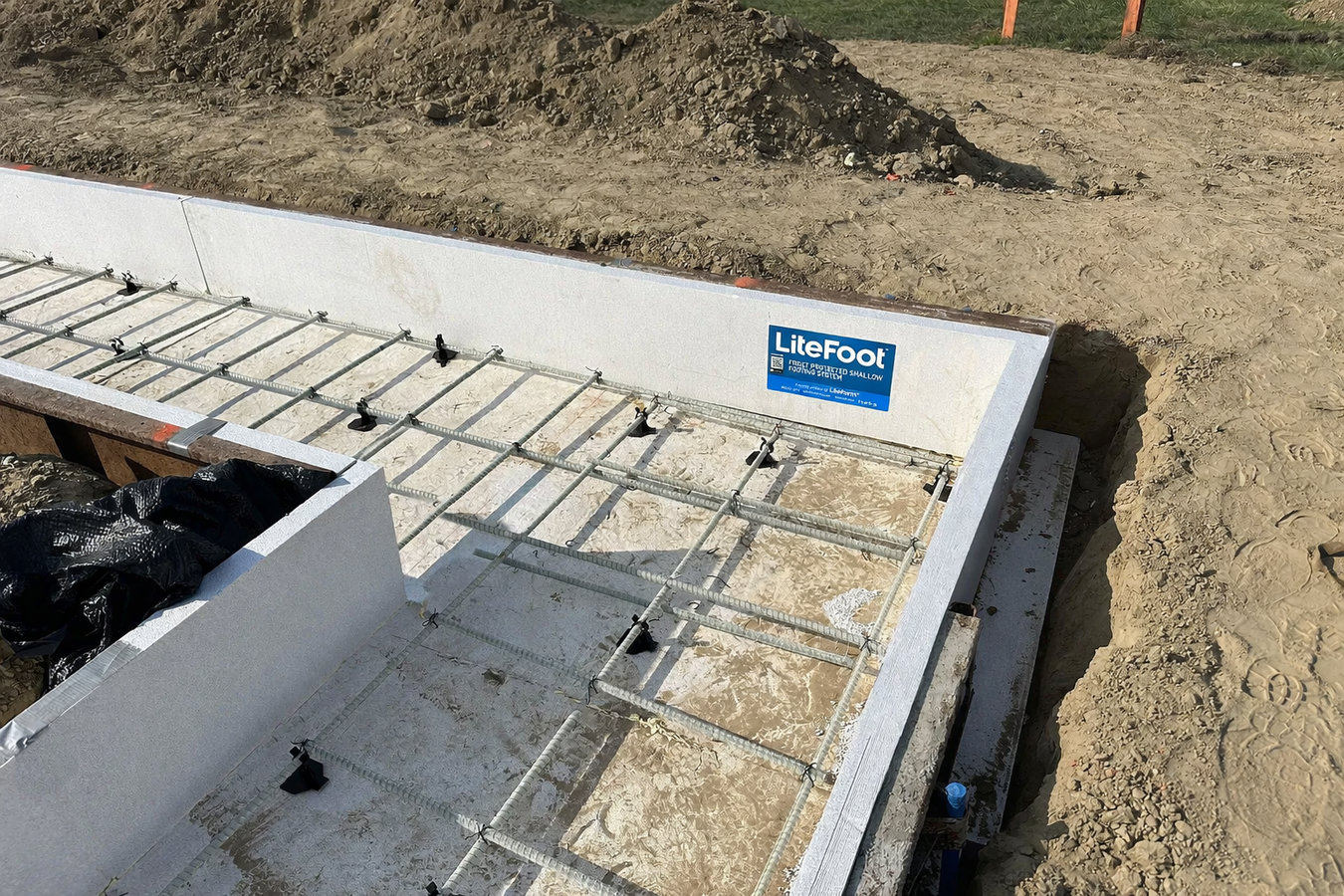 Concrete footings in Corte Madera, CA